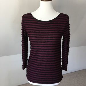 Sparkly Striped Sweater